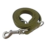★ Ajustable: el collar de tres anillos se puede ajustar, lo que se puede ajustar de acuerdo con el babero del perro.Es cómodo, duradero y fácil de usar.