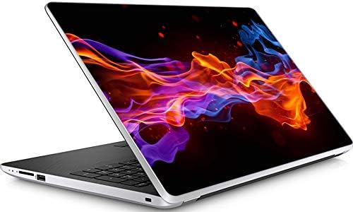 GADGETS WRAP HOT and Cold Mixing 15.6 (15in X 10in) Laptop Decal for Apple MacBook Pro Air Retina 11, 12, 13, 15.6 Mac HP Mi Dell Vinyl Surface Notebook Skin