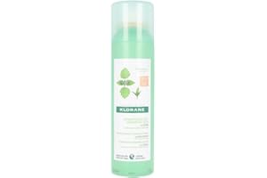 Klorane - Champú Seco con Extracto de Ortiga para Cabello Oscuro