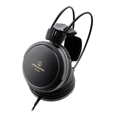 Audio-Technica ATH-A550Z Noir Circumaural Bandeau Casque - Casques (Circumaural, Bandeau, 5-35000 Hz, 500 MW, 100 DB, 40 Ohm)