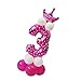 Produktbild Sharplace Ballon Zahl 0-9 in Rosa - Folienballons und Latexballons als Mädchen Geschenk Geburtstag Party Dekoration - Nummer 3