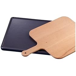 Neff z1913 x 0 Brique Pain Pizza Céramique Planche en bois Pellette Lave-vaisselle Accessoires Dimensions : 360 x 375 mm