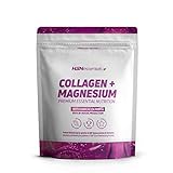 Colágeno Hidrolizado con Magnesio de HSN Essentials | Origen Bovino | Con Vitamina C | Cuidado de las Articulaciones, Salud para los Huesos, Piel, Cabello y Uñas | En Polvo - Sabor Limón, 1000g