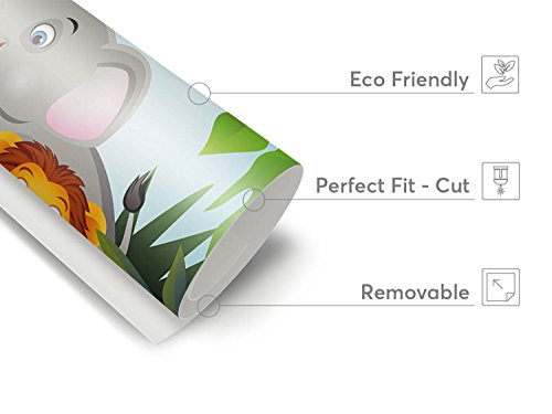 Möbeldekoration IKEA Malm 4 Schubladen Design Wild Animals (Grafik & Illustration) Wohnzimmer Schlafzimmer Esszimmer - 6