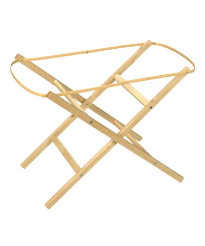 The Little Green Sheep Moses Basket Stand Static (Natural)