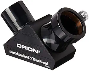 Orion 8879 1.25-Inch Enhanced Mirror Star Telescope Diagonal