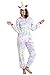 Produktbild Tier Einhorn Pyjamas Cartoon Kostüm Jumpsuit Nachtwäsche Kinder Schlafanzug Erwachsene Unisex Fasching Cosplay Karneval