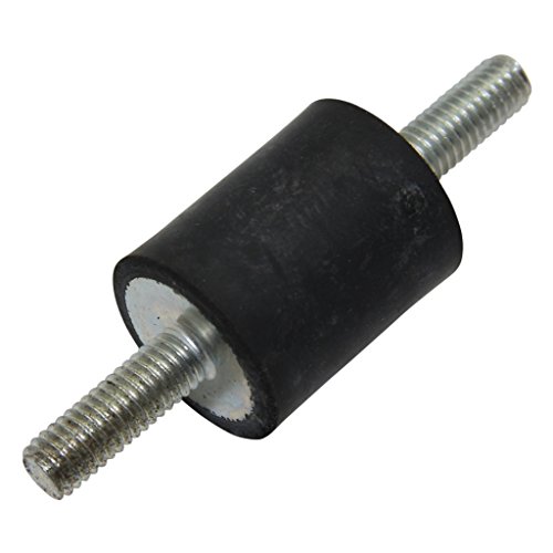 ELESA+GANTERDVA.1-30-15-M8-20-70 Vibration Damper M8 Ø: 30mm Rubber L: 15mm Thread len: 20mm