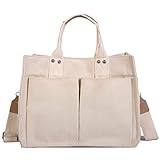 Farbe wei？ TOOGOO Leinen Tasche Wieder Verwendbare Einkaufs Tasche Lebensmittel Einkaufs Tasche Hand Tasche Damen L？ssig Hand Tasche Wei？