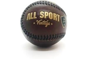 ALL SPORT VINTAGE - Balle De Baseball - Choix Socles Disponibles - Cuir De Vachette - Cousu Main - Marque Française