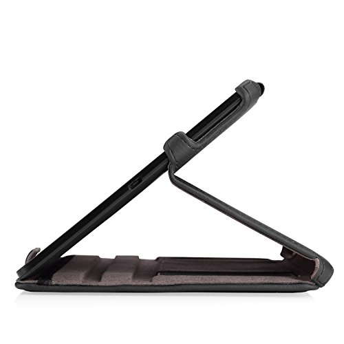 Google Nexus 9 Hülle Case – MoKo Slim Fit PU Leder Tasche Schutzhülle Lederhülle Folio Smart Cover mit Auto Wake/Sleep Funktion für HTC Google Nexus 9 8.9 Zoll Android 5.0 Tablet-PC,SCHWARZ - 8