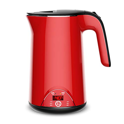 TD Bouilloire lectrique, Bouilloire Bouilloire Cuisine Bouilloire, Bouilloire Portable Bouilloire Bureau 304 en Acier Inoxydable Bouilloire Isol De Grande Capacit