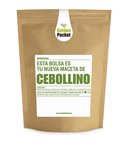 Garden Pocket - Kit de Cultivo de CEBOLLINO - Bolsa Maceta