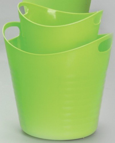 Preisvergleich Produktbild TOPF MIT GRIFF GRÜN 16X14CM68007-01