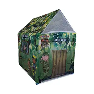 Toys Treasure Kids Foldable and Portable Military Play Tent House for Kids, Multicolor