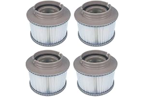 YanBan 4 Pack Replacement Filter for MSPA FD2089, Filter Cartridge Pump Fit for MSPA all Current Hot Tubs
