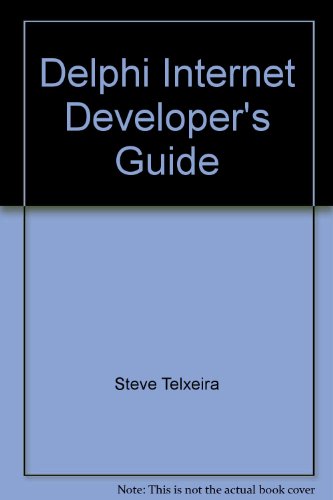Télécharger Delphi/Kylix Internet Developer's Guide Francais PDF