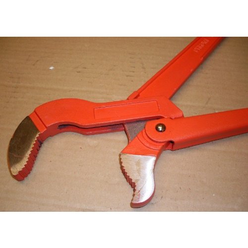 Rohrzange / Eckrohrzange 2 ‚ zoll, große robuste Ausführung für Rohre bis ca. 50 mm Durchmesser - 3