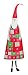Produktbild Adventskalender zum Befüllen aus Textil / Filz, 52x160cm lebensgroßer Weihnachtsmann-Kalender in rot-weiß-grün | Weihnachtskalender für Kinder & Erwachsene