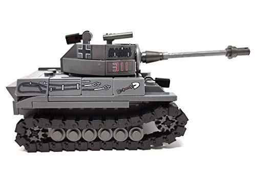 Cobi 2480 Sonderedition – Königstiger PzKpfw VI Tiger II inkl. Panzerkommandant aus original Lego© Teilen - 2