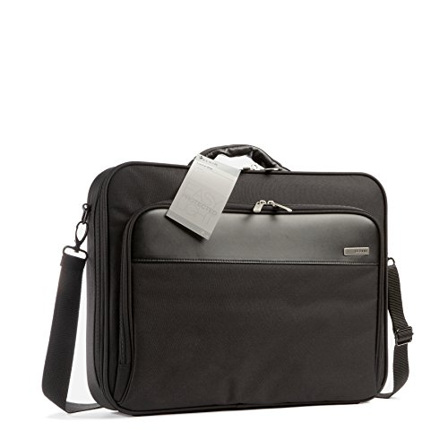 Belkin Business Notebooktasche  geeignet f  r Notebooks bis zu 43 2 cm  17 Zoll   schwarz