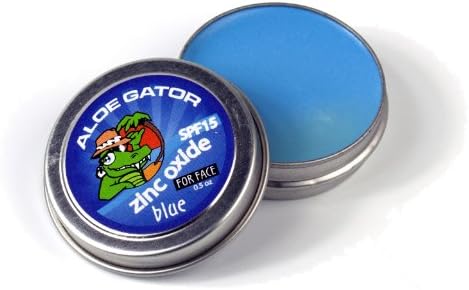 Aloe Gator SPF15 Zinc Oxide - Blue