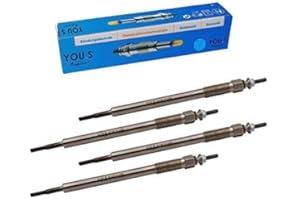 ‎YOU.S YOU.S Original 19850-26022 Glühkerzen Länge 160 mm Spannung 11 V (4 Stück)