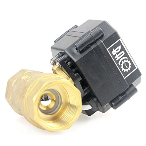 BACOENG 1″ DN25 2 Wege Messing BSP Motorkugelhahn Zonenventil(AC/DC9-24V CR04 2 Drähte Elektrische Elektro Kugelventil) - 5