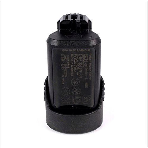 2 x Bosch 10,8V 2 Ah / 2000 mAh Lithium-Ion Professional Akku 2607336879 - 4