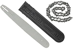 JOEEYKO 20" Chainsaw Guide Bar & Chain & Bar Cover .325" Pitch .058" Gauge 76 Drive Links (20'' 0.325'' .058 Gauge 76DL)