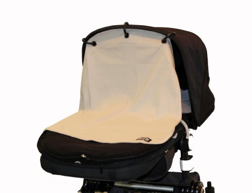 Kurtis Baby Peace Sun & Sleep Pram Shade - Plain Grey (sandy coloured)