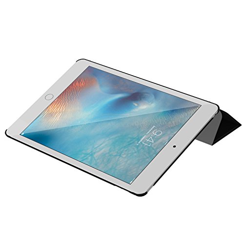 iPad Mini 4 Hülle, JETech® Ultra Slim iPad Mini 4 Hülle Schutzhülle Etui Tasche mit Eingebautem Magnet für Einschlaf/Aufwach für Apple New iPad Mini 4 Veröffentlicht am 2015 Smart Case Cover (Schwarz) - 6