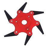 Funktion: 6 Messer, praktische Ersatzteile für Trimmer, Einfach zu installieren und einfach zu bedienen, ideal für den Garten oder die Landwirtschaft