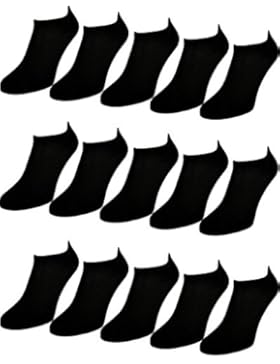 Große Auswahl 12 Paar modische Damen Mädchen Herren Freizeit Sport Sneaker Socken Füßlinge Baumwolle 35-38 ; 39...