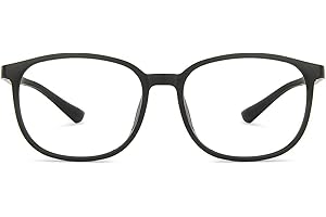 LENSKART BLU | Zero Power Blue Cut Computer Glasses | Anti Glare, Lightweight & Blocks Harmful Rays | UV Protection Specs | M