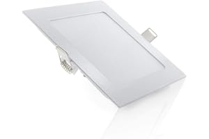 Placa LED 12W 860Lm 6000ºK Cuadrada 40.000H [JL-GP-LZ-5] | Greenice