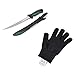 Produktbild Zite Fishing Filetier-Set - Scharfes Anti-Rutsch Filetier-Messer mit Messer-Schärfer und Filetierhandschuh