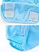 Happy Cherry 3 Pack Baby Girl Cotton High Waist Belly Portector Leakproof Knickers Nappy Cover Random Color Size S