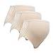 Produktbild 3 Pack Damen Umstands Dessous Unterhose Umstandsmode Slip Seamless Shorts Sicherheits Schwangere Unterwäsche Aprikose/4-6 Monate