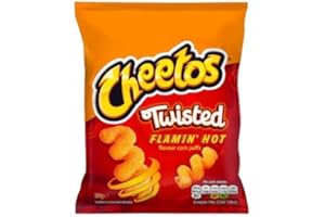British - Cheetos Twisted Flamin' Hot Flavour - Case Of 30 x 30g