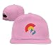 Produktbild errterfte Colorado Flag Solid Baseball Hat Cap One Size Pink Personalized Hat Comfortable Adjustable