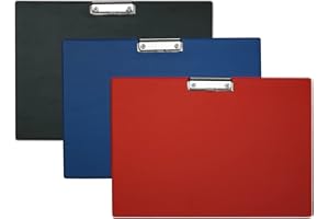 Alco-Albert 5521-15 - Appunti DIN A3 formato orizzontale, blu, rivestiti in plastica, 1 pz.