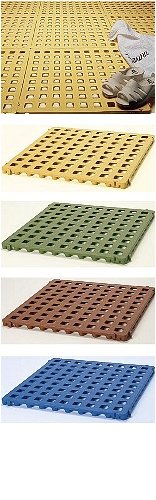 Kunststoff Bodenrost grün