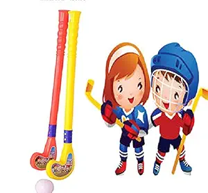 Wizme Hockey Set Hockey Game Stick for Kids Boys and Girls Gift Item (5-10 Year) Pack of 1