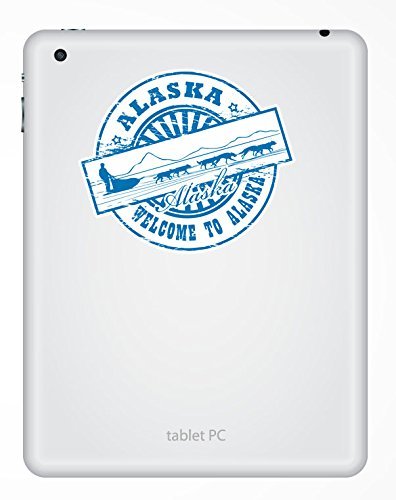 2 x Alaska Vinyl Aufkleber Aufkleber Laptop Reise Gepäck Auto Ipad Schild Fun # 4534 – 15cm/150mm Wide - 3