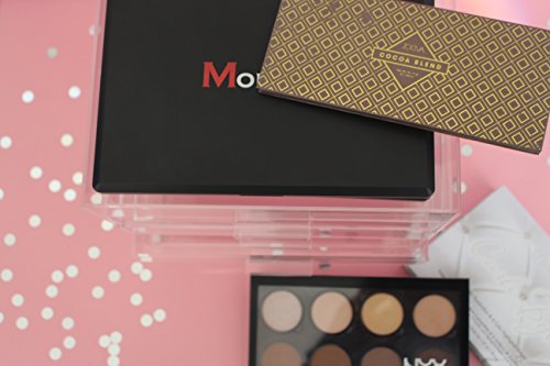 10 ft Make-up-Organizer aus Acryl, Luxus 5 Schublade Display, hoher Stufe 3 mm Glam Box, eine saubere nachhaltig Aufbewahrung Lösung - 3