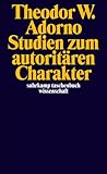 Image de Studien zum autoritären Charakter (suhrkamp taschenbuch wissenschaft)