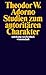 Studien zum autoritären Charakter (suhrkamp taschenbuch wissenschaft) by 
