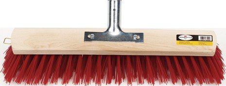 Preisvergleich Produktbild Unimet Saalbesen, 1 Stück, rot, 26716