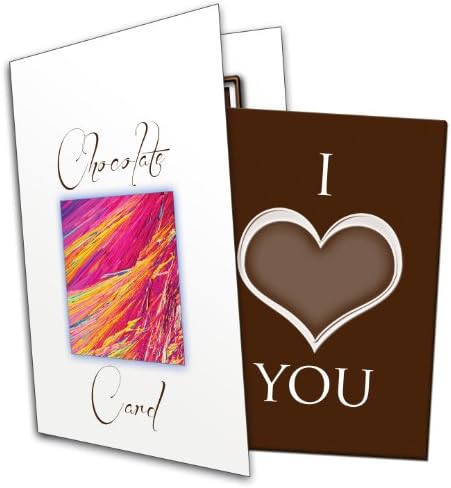 I love you - Chocolate Card (80g)